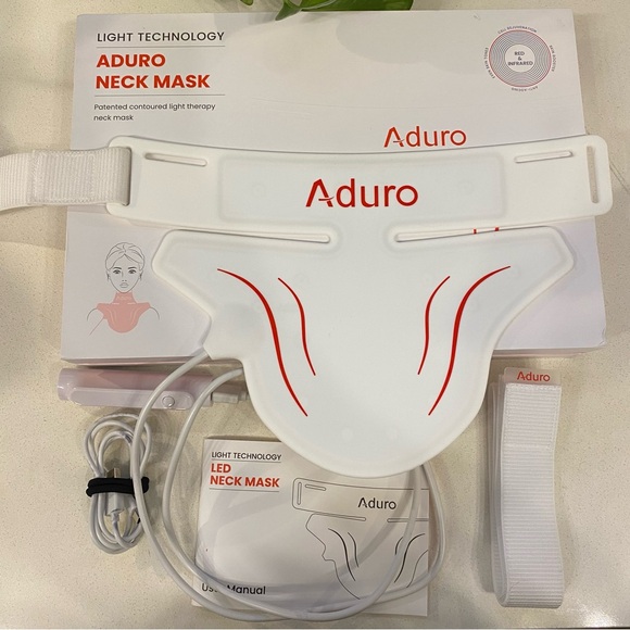 Aduro Red Light Neck and Décolleté Mask Infrared Neck Mask Red Light Therapy - Picture 3 of 14